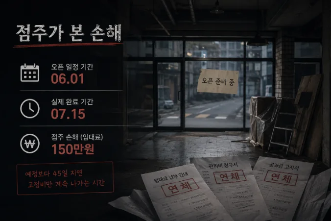 공사 일정표